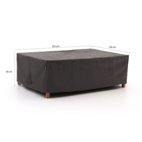 Kees Smit Tuinmeubelhoes diningset 225x150x85cm - Laagste prijsgarantie! afbeelding2 - 1