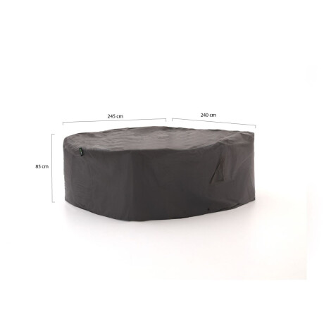 Kees Smit Tuinmeubelhoes diningset 245x240x85cm - Laagste prijsgarantie! afbeelding2 - 1