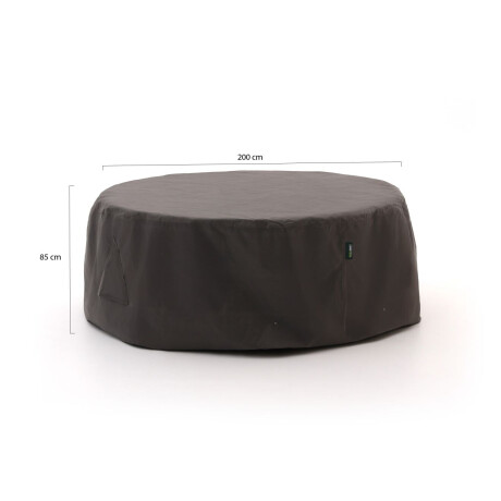 Kees Smit Tuinmeubelhoes diningset ø 200 (h: 85cm) - Laagste prijsgarantie! afbeelding2 - 1