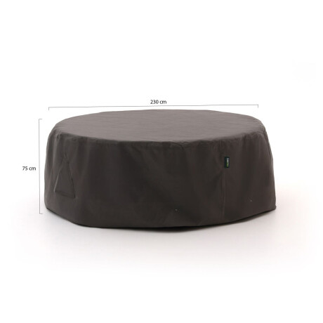 Kees Smit Tuinmeubelhoes diningset ø 230 (h: 75cm) - Laagste prijsgarantie! afbeelding2 - 1