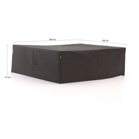 Kees Smit Tuinmeubelhoes stoel-bank loungeset 230x210x70cm - Laagste prijsgarantie! afbeelding2 - 1