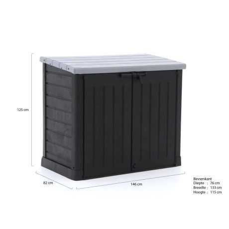 Keter Store-It-out Max Shed Opbergbox 146cm - Laagste prijsgarantie! afbeelding2 - 1