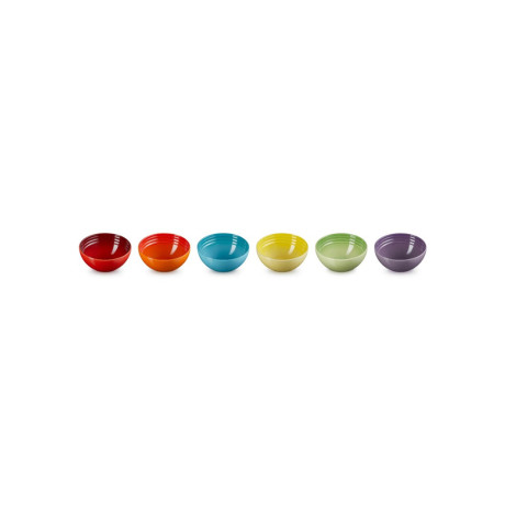 Le Creuset Rainbow partyschaal set van 6 afbeelding2 - 1