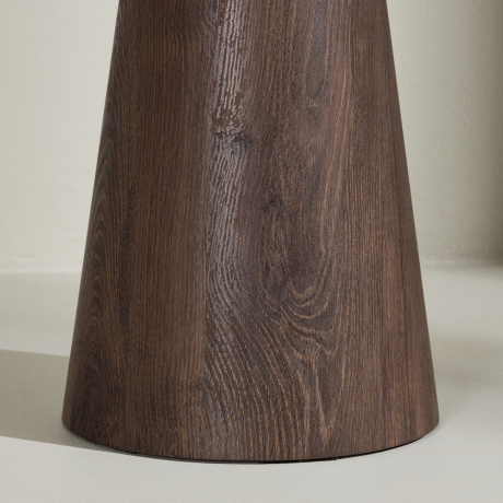 Lexi houten bijzettafel donkerbruin - Ø 35 cm afbeelding2 - 1