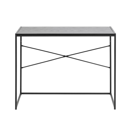 Vic houten bureau zwart - 100 x 45 cm afbeelding2 - 1