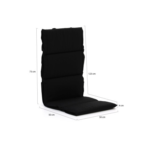 Madison Fiber hoog tuinkussen set van 4 - Laagste prijsgarantie! afbeelding2 - 1