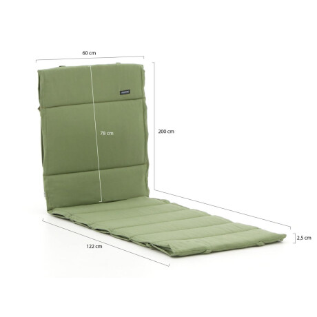 Madison Fiber tuinkussen voor ligbed 200x65cm - Laagste prijsgarantie! afbeelding2 - 1