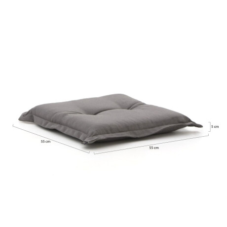 Madison Hocker/tuinkussens 55x55cm met rand zit - Laagste prijsgarantie! afbeelding2 - 1