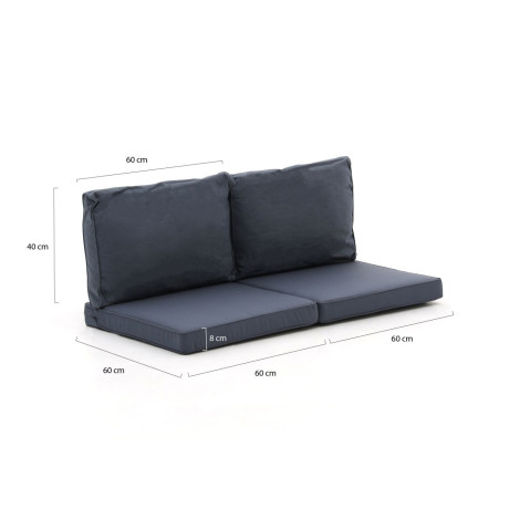 Madison lounge Palletkussenset 120x60cm 4-delig - Laagste prijsgarantie! afbeelding2 - 1