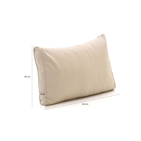 Madison loungekussen luxe rug 60x40cm - Laagste prijsgarantie! afbeelding2 - 1