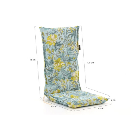 Madison tuinkussens hoge rug 125x50cm - Laagste prijsgarantie! afbeelding2 - 1