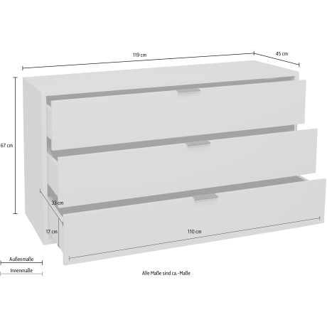 Mäusbacher Kast Bonnie Breedte 119 cm afbeelding2 - 1