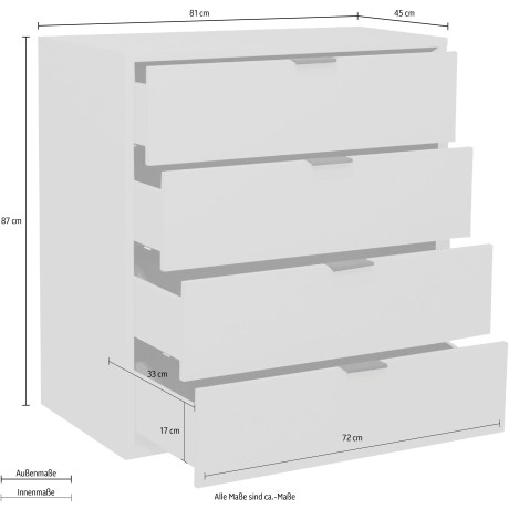 Mäusbacher Kast Bonnie Breedte 81 cm afbeelding2 - 1