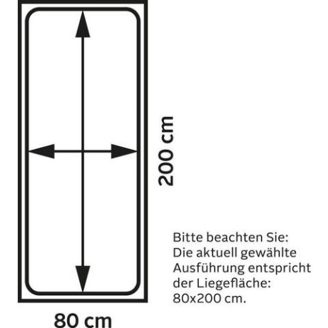 Maintal Gestoffeerd bed Imitatieleer, in 6 verschillende uitvoeringen, made in Germany afbeelding2 - 1