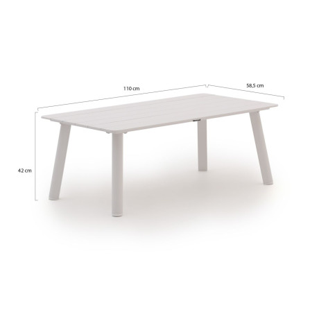 Manifesto Corsano lounge tuintafel 110x58,5cm - Laagste prijsgarantie! afbeelding2 - 1