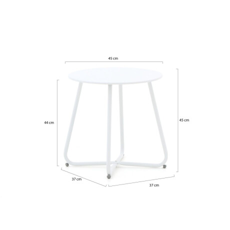 Manifesto Latera bijzet tuintafel ø 45cm (h:45cm) - Laagste prijsgarantie! afbeelding2 - 1