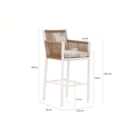 Manifesto Rivola/ROUGH-X 240cm barset 7-delig - Laagste prijsgarantie! afbeelding2 - 1