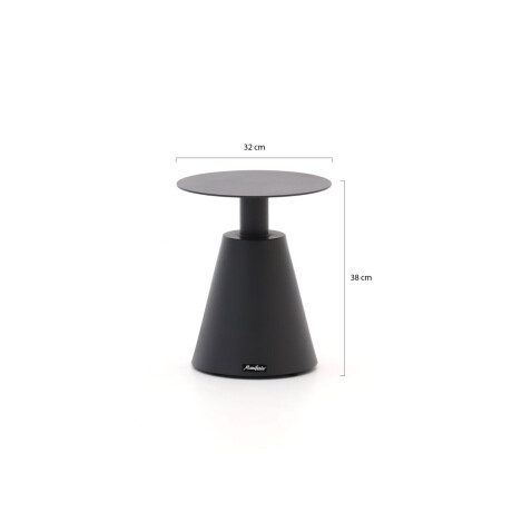 Manifesto Tusa bijzet tuintafel ø 32 (h:38cm) - Laagste prijsgarantie! afbeelding2 - 1