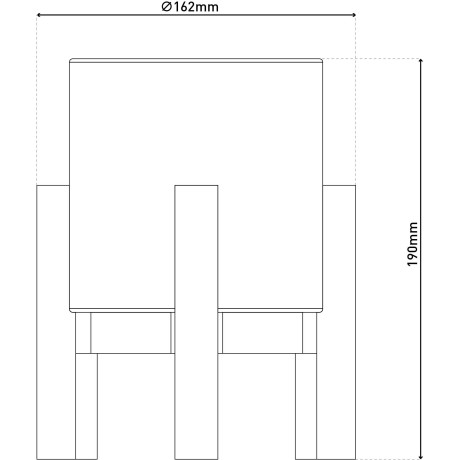 näve Led-tafellamp "MADITA" H: ca. 19 cm Accu-werking, incl. USB-C-kabel, houten frame, textielscherm, dimbaar (1 stuk) afbeelding2 - 1