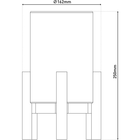 näve Led-tafellamp "MADITA" H: ca. 25 cm Accu-werking, incl. USB-C-kabel, houten frame, textielscherm, dimbaar (1 stuk) afbeelding2 - 1