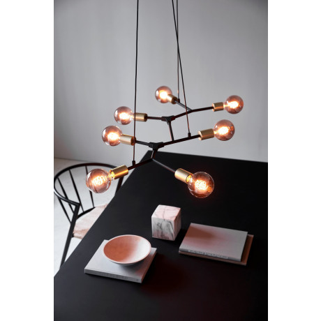 Nordlux Hanglamp Josefine Messing applicaties, buitengewoon design afbeelding2 - 1