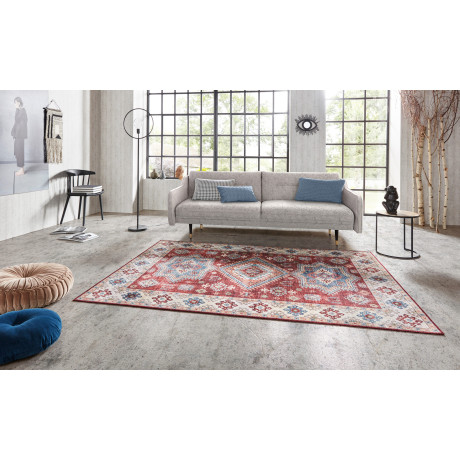 NORTHRUGS Vloerkleed Gratia Oosters, vintage, vlakweefsel, loper, woonkamer, slaapkamer afbeelding2 - 1