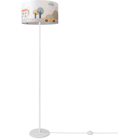 Paco Home Staande lamp Luca Capri Kinderlamp, vloerlamp, stoffen lampenkap, babykamer brandweer afbeelding2 - 1