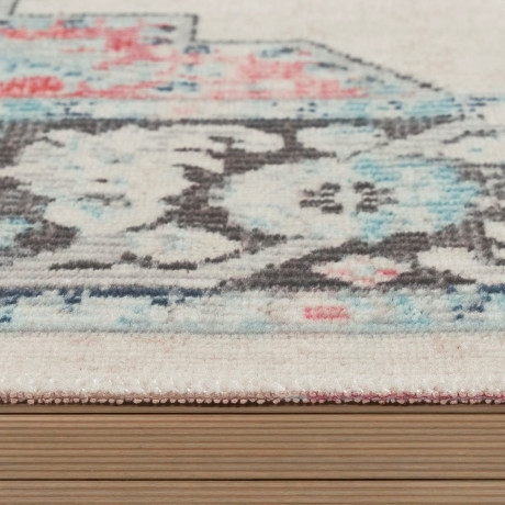 Paco Home Vloerkleed Torres 275 Korte pool, oriënt-look, vintage-design, geschikt voor binnen en buiten afbeelding2 - 1