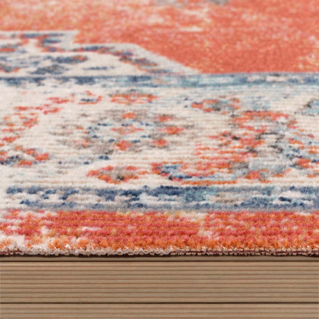 Paco Home Vloerkleed Torres 275 Korte pool, oriënt-look, vintage-design, geschikt voor binnen en buiten afbeelding2 - 1