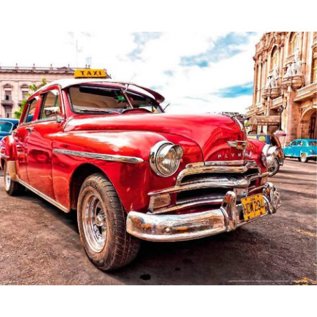 Papermoon Fotobehang Old Cuba Car afbeelding2 - 1