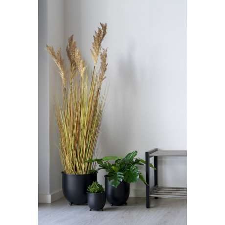 Pauline Sorghum kunstplant - 110 cm afbeelding2 - 1