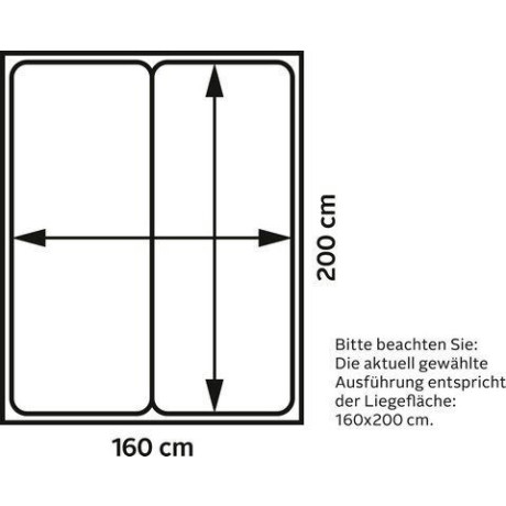 Places of Style Boxspring Skien incl. topmatras van koudschuim, 2 hardheden, 3 uitvoeringen afbeelding2 - 1