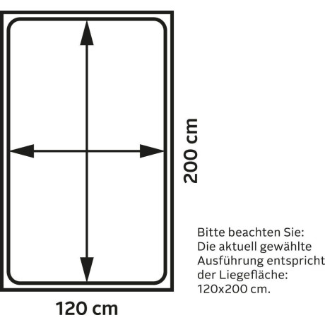 priess Bed Husum met comforthoogte, verschillende uitvoeringen, hoogwaardige premium kwaliteit afbeelding2 - 1