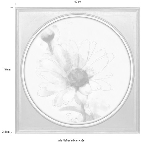 queence Artprint op acrylglas Bloemen afbeelding2 - 1