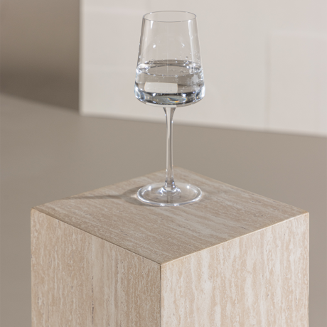 Rana houten decoratieve zuil beige - 65 x 23 cm afbeelding2 - 1