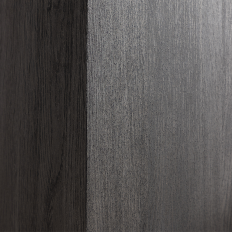Rana houten decoratieve zuil zwart - 65 x 23 cm afbeelding2 - 1