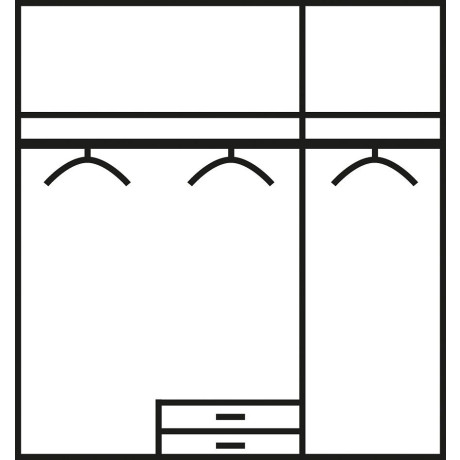 rauch Kledingkast Gandra afbeelding2 - 1
