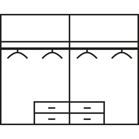 rauch Kledingkast Gandra afbeelding2 - 1