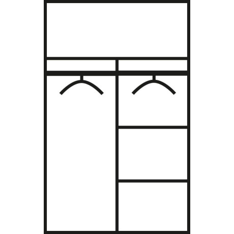 rauch Kledingkast P4You afbeelding2 - 1