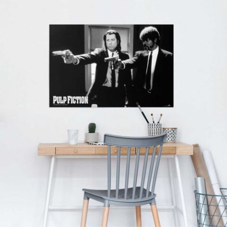 Reinders! Poster Pulp Fiction zwart/wit afbeelding2 - 1