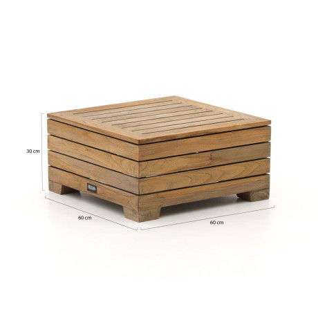 ROUGH-B lounge tuintafel 60x60cm - Laagste prijsgarantie! afbeelding2 - 1