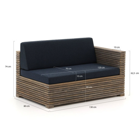 ROUGH-C chaise longue loungeset 3-delig - Laagste prijsgarantie! afbeelding2 - 1