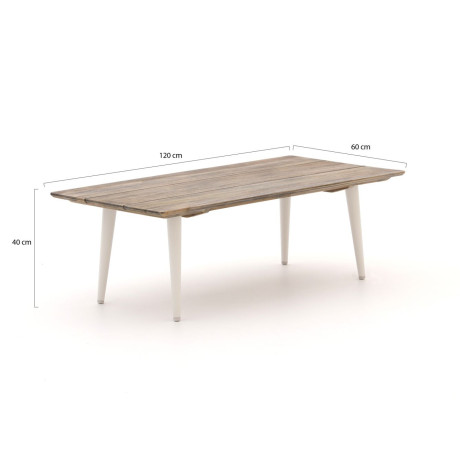 ROUGH-K lounge tuintafel 120x60x40cm - Laagste prijsgarantie! afbeelding2 - 1