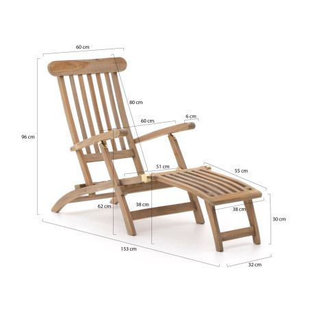 ROUGH-X deckchair - Laagste prijsgarantie! afbeelding2 - 1