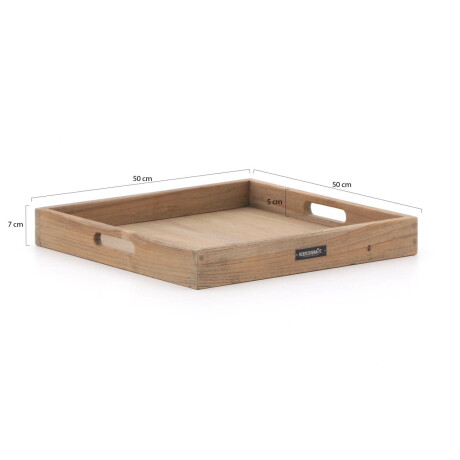 ROUGH-X dienblad 50x50cm - Laagste prijsgarantie! afbeelding2 - 1