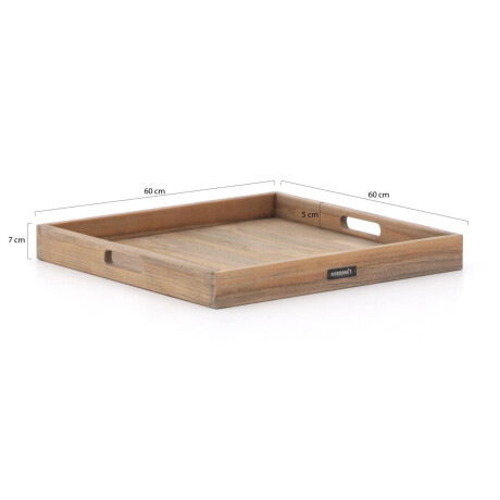 ROUGH-X dienblad 60x60cm - Laagste prijsgarantie! afbeelding2 - 1