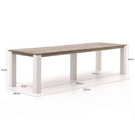 ROUGH-X dining tuintafel 320x100x76cm - Laagste prijsgarantie! afbeelding2 - 1