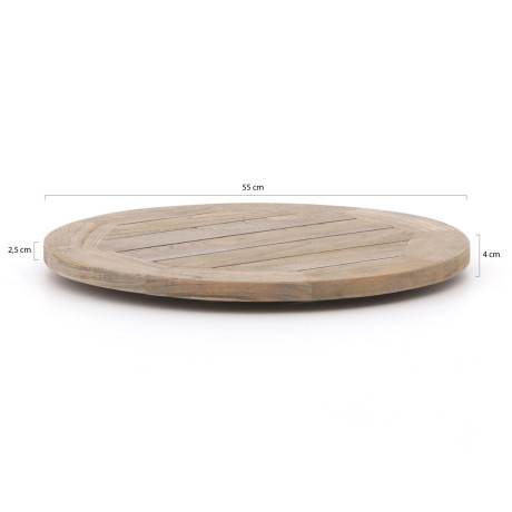 ROUGH-X Lazy Susan draaiplateau ø 55cm - Laagste prijsgarantie! afbeelding2 - 1