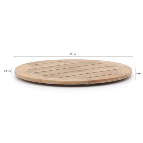 ROUGH-X Lazy Susan draaiplateau ø 80cm - Laagste prijsgarantie! afbeelding2 - 1