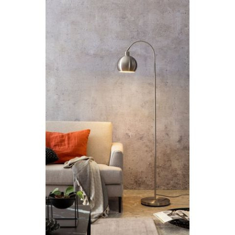 SalesFever Staande lamp Pepe Frame en kap in edelstaal-look afbeelding2 - 1